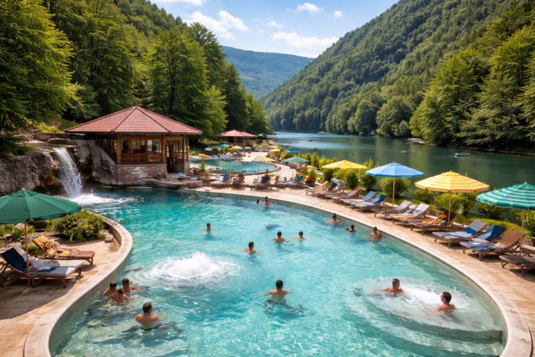 Ovčar banja termalni bazeni u Ovčarsko-kablarskoj klisuri