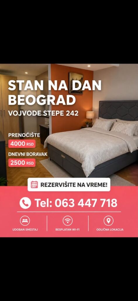 Stan na dan Beograd